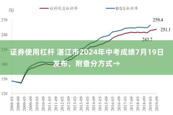 证券使用杠杆 湛江市2024年中考成绩7月19日发布，附查分方式→