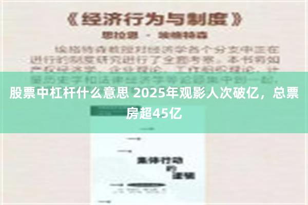 股票中杠杆什么意思 2025年观影人次破亿，总票房超45亿